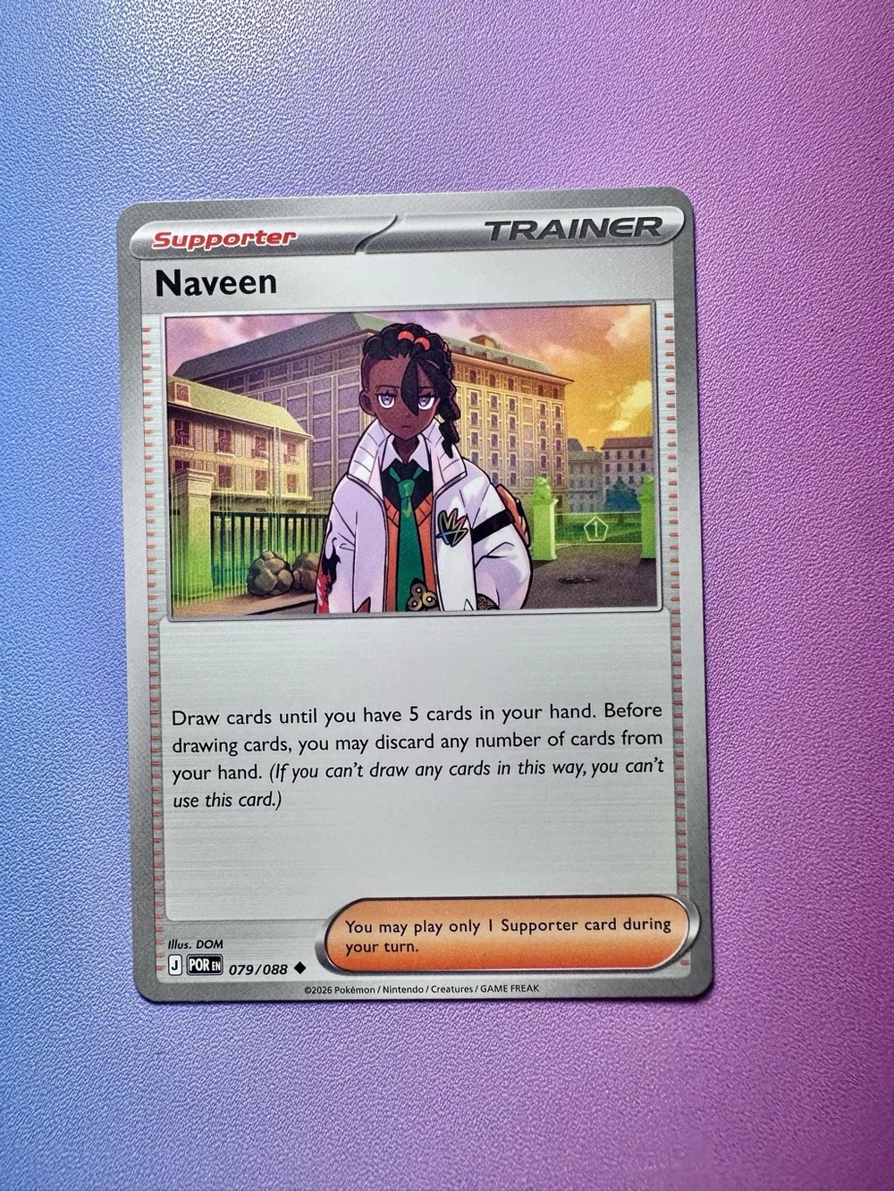 naveen - 079/088 (uncommon) — pokémon: perfect order
